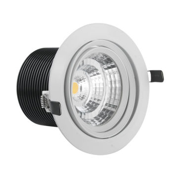 30w 80ra warmes weißes geführtes downlight 8 Zoll